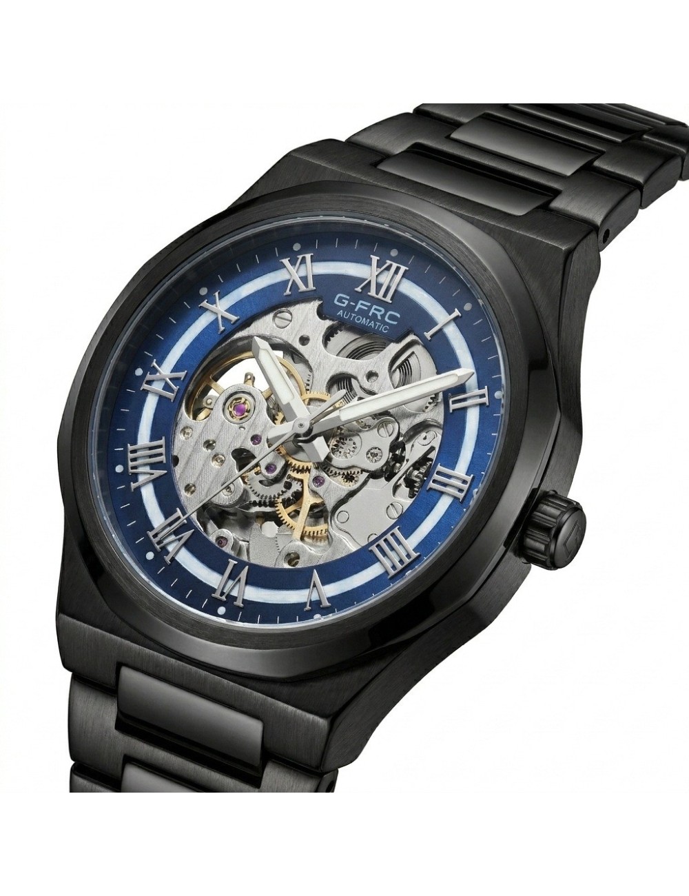 Reloj G-force At9832 Automatico De Acero + Estuche Premium
