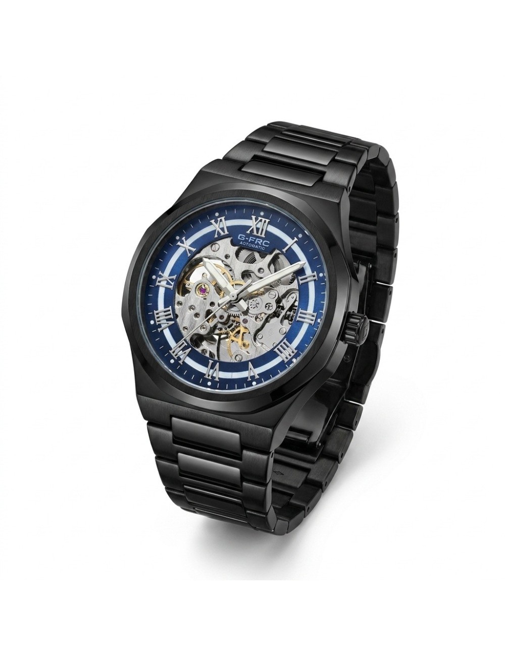 Reloj G-force At9832 Automatico De Acero + Estuche Premium