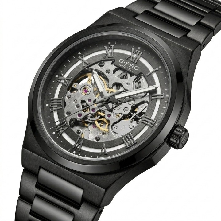 Reloj G-force At9832 Automatico De Acero + Estuche Premium
