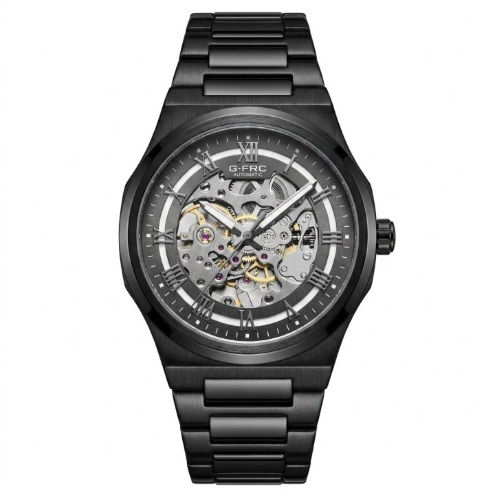 Reloj G-force At9832 Automatico De Acero + Estuche Premium