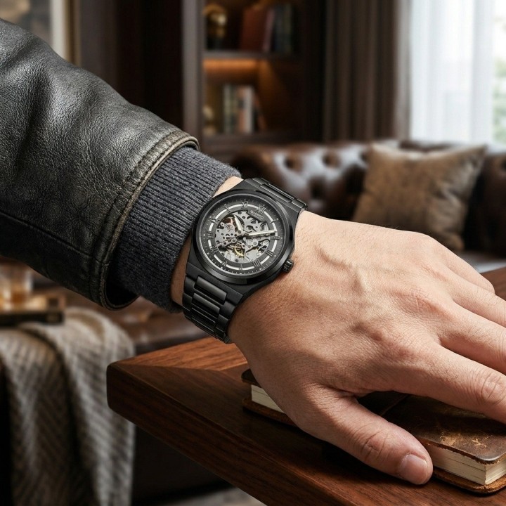 Reloj G-force At9832 Automatico De Acero + Estuche Premium
