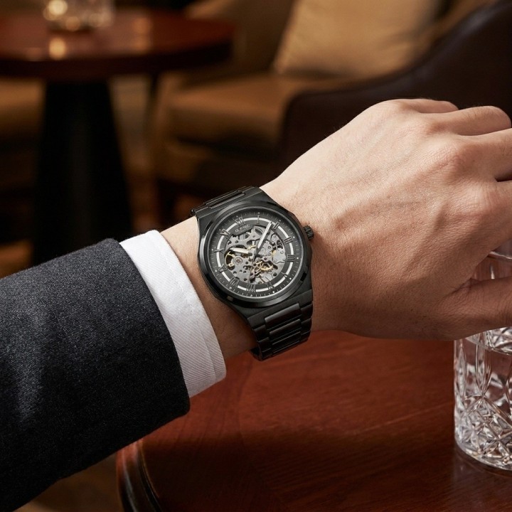 Reloj G-force At9832 Automatico De Acero + Estuche Premium