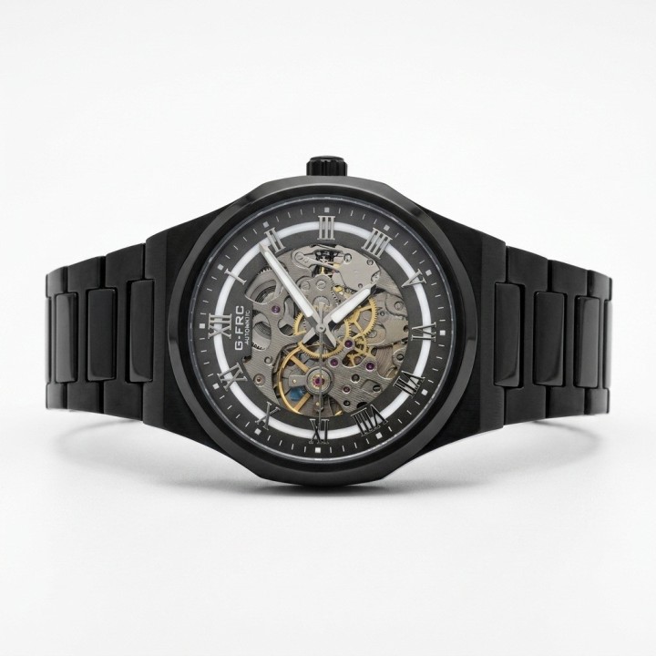 Reloj G-force At9832 Automatico De Acero + Estuche Premium