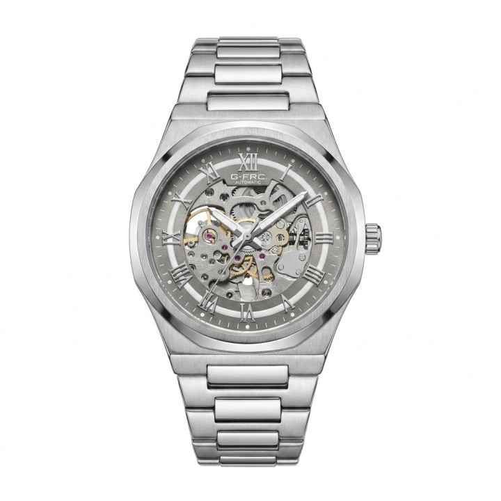 Reloj G-force At9832 Automatico De Acero + Estuche Premium