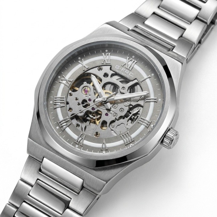 Reloj G-force At9832 Automatico De Acero + Estuche Premium
