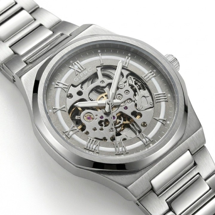 Reloj G-force At9832 Automatico De Acero + Estuche Premium