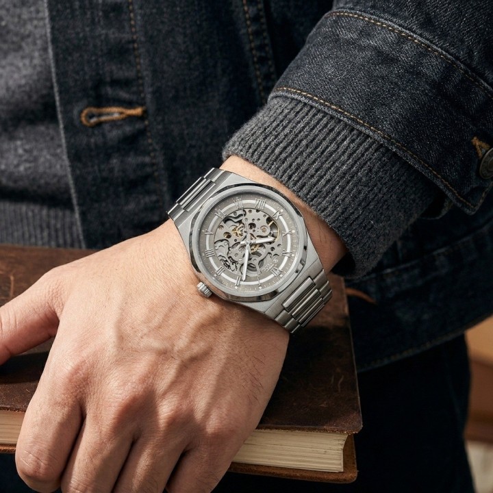 Reloj G-force At9832 Automatico De Acero + Estuche Premium
