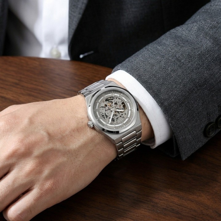 Reloj G-force At9832 Automatico De Acero + Estuche Premium