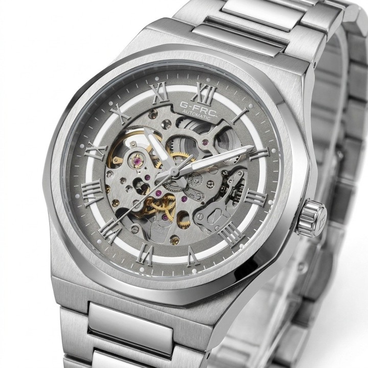 Reloj G-force At9832 Automatico De Acero + Estuche Premium
