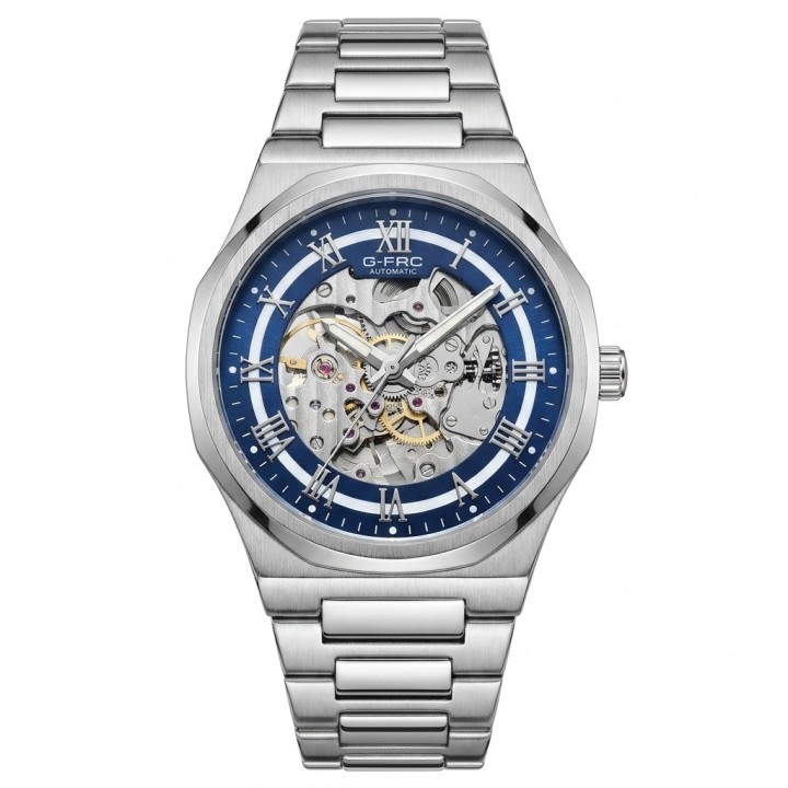 Reloj G-force At9832 Automatico De Acero + Estuche Premium