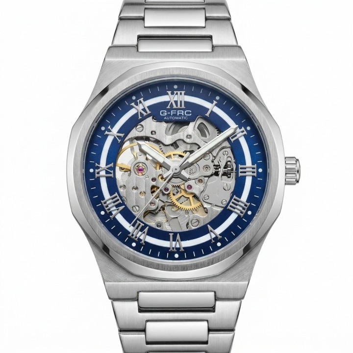 Reloj G-force At9832 Automatico De Acero + Estuche Premium