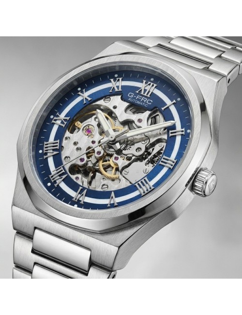 Reloj G-force At9832 Automatico De Acero + Estuche Premium