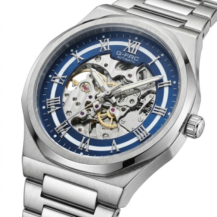 Reloj G-force At9832 Automatico De Acero + Estuche Premium
