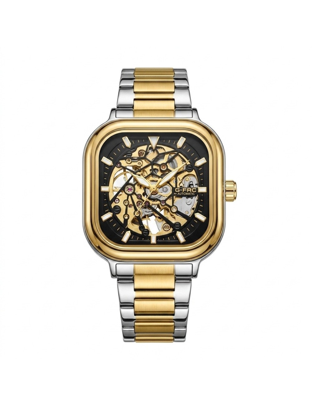 Reloj G-force At9831g Automatico De Acero + Estuche Premium