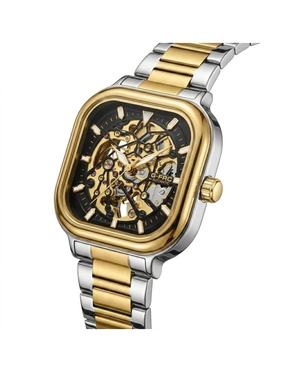 Reloj G-force At9831g Automatico De Acero + Estuche Premium