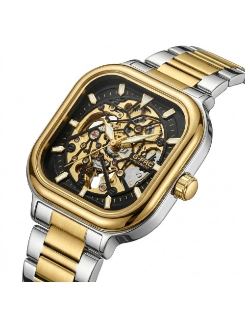 Reloj G-force At9831g Automatico De Acero + Estuche Premium