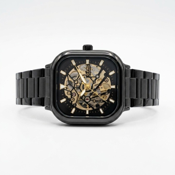 Reloj G-force At9831g Automatico De Acero + Estuche Premium