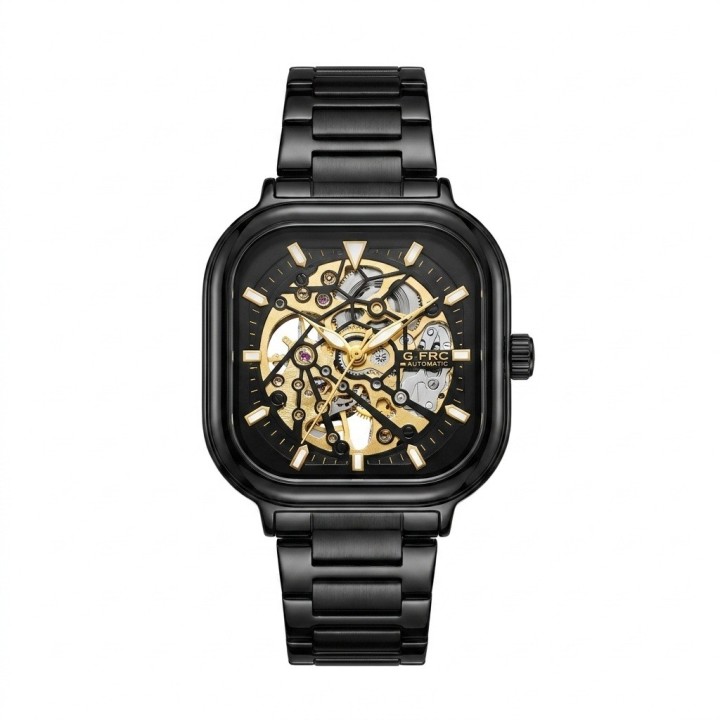 Reloj G-force At9831g Automatico De Acero + Estuche Premium