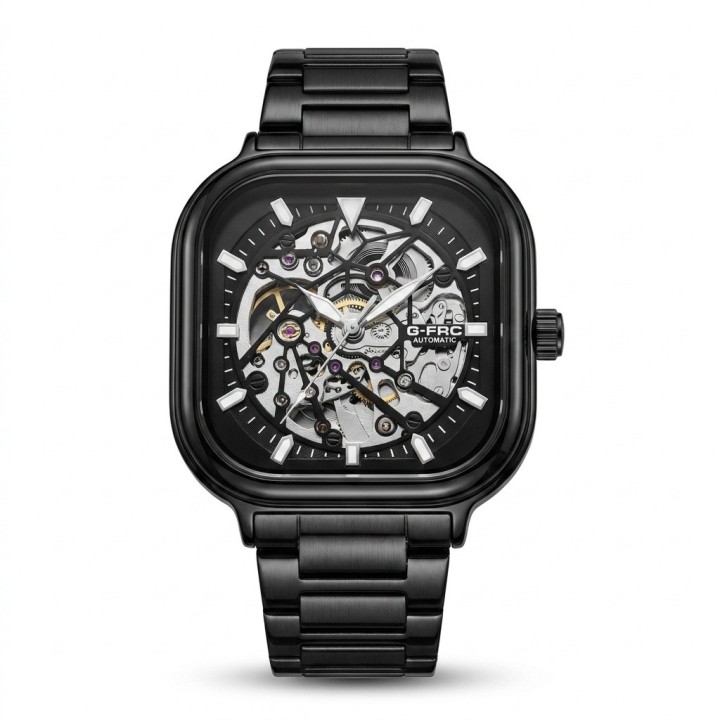 Reloj G-force At9831g Automatico De Acero + Estuche Premium