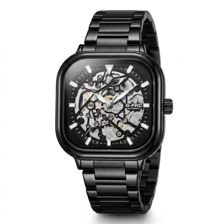 Reloj G-force At9831g Automatico De Acero + Estuche Premium