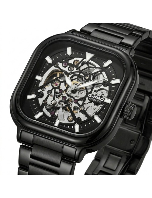 Reloj G-force At9831g Automatico De Acero + Estuche Premium