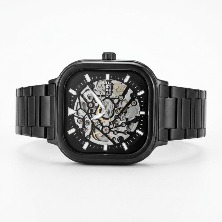 Reloj G-force At9831g Automatico De Acero + Estuche Premium