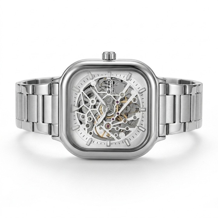 Reloj G-force At9831g Automatico De Acero + Estuche Premium