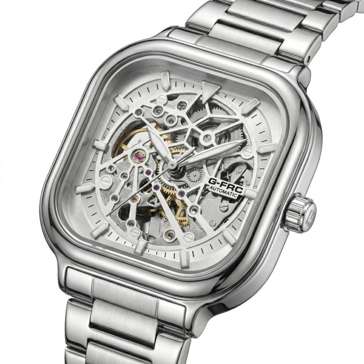 Reloj G-force At9831g Automatico De Acero + Estuche Premium