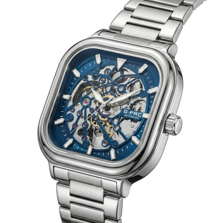 Reloj G-force At9831g Automatico De Acero + Estuche Premium