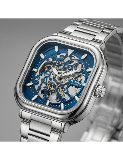 Reloj G-force At9831g Automatico De Acero + Estuche Premium