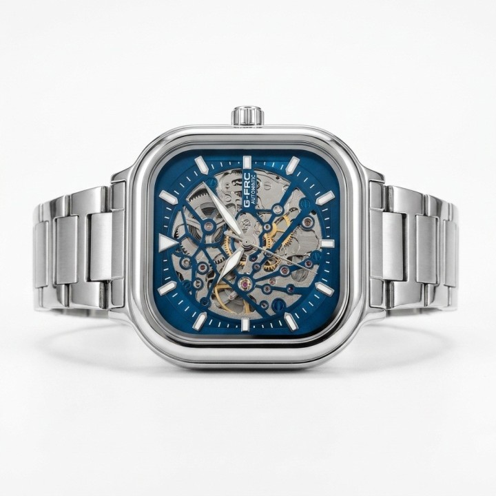 Reloj G-force At9831g Automatico De Acero + Estuche Premium