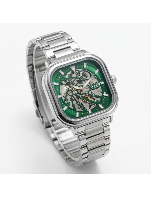 Reloj G-force At9831g Automatico De Acero + Estuche Premium