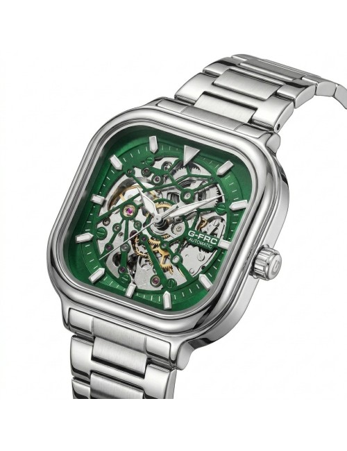 Reloj G-force At9831g Automatico De Acero + Estuche Premium