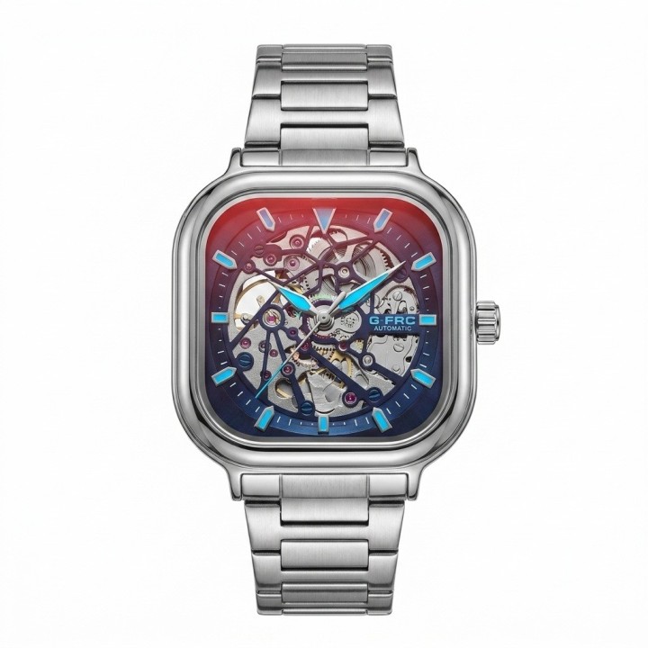 Reloj G-force At9831g Automatico De Acero + Estuche Premium