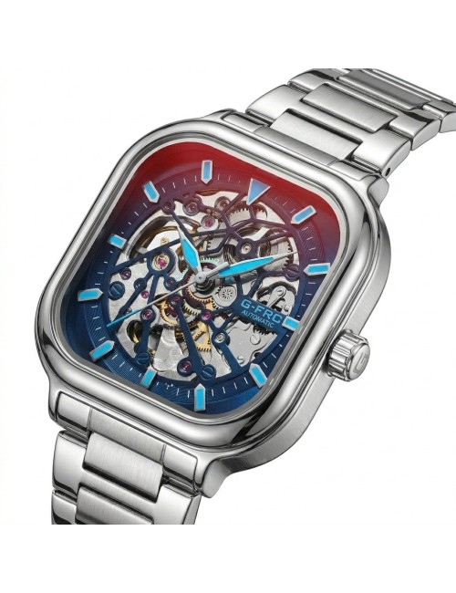 Reloj G-force At9831g Automatico De Acero + Estuche Premium