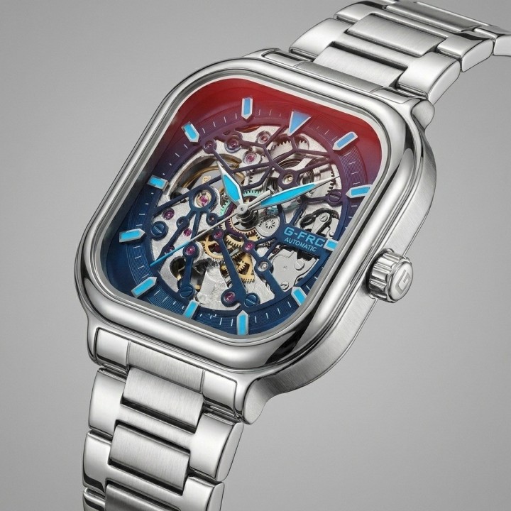 Reloj G-force At9831g Automatico De Acero + Estuche Premium