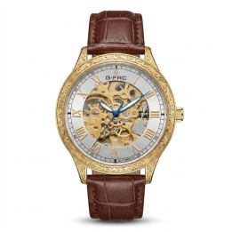 Reloj G-force At901q Automatico De Cuero + Estuche Premium