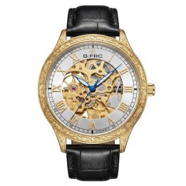 Reloj G-force At901q Automatico De Cuero + Estuche Premium