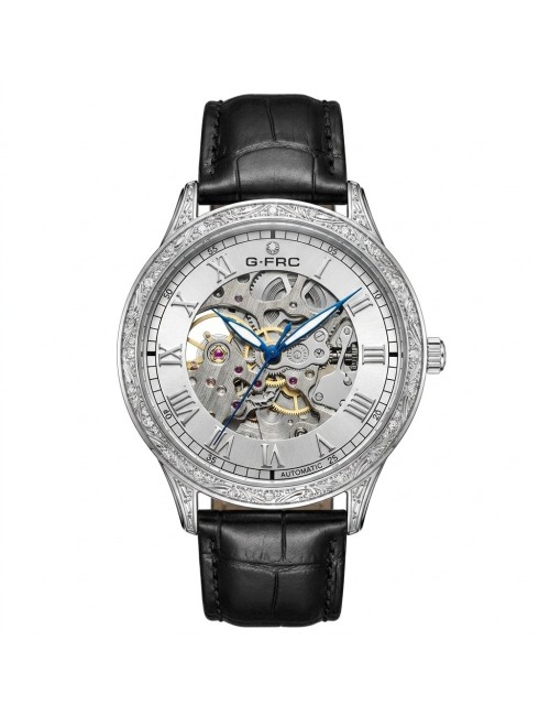 Reloj G-force At901q Automatico De Cuero + Estuche Premium