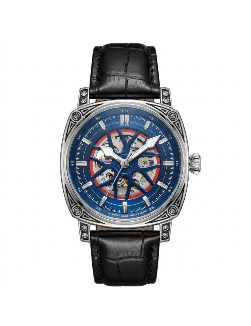 Reloj G-force At894g Automatico De Cuero + Estuche Premium