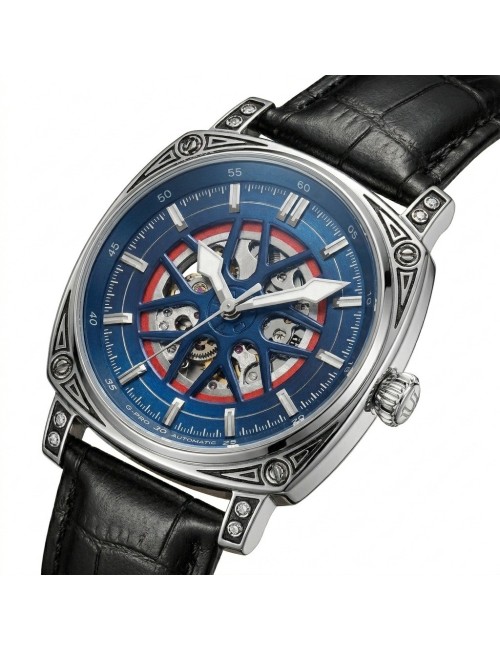 Reloj G-force At894g Automatico De Cuero + Estuche Premium
