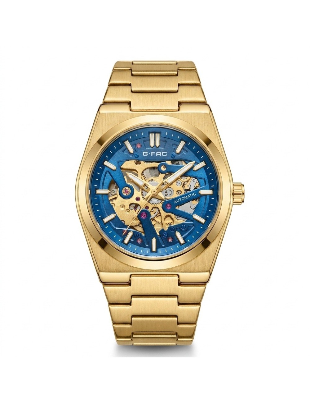 Reloj G-force At303a Automatico De Acero + Estuche Premium