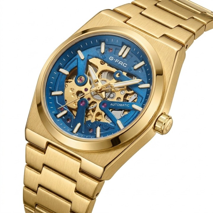 Reloj G-force At303a Automatico De Acero + Estuche Premium