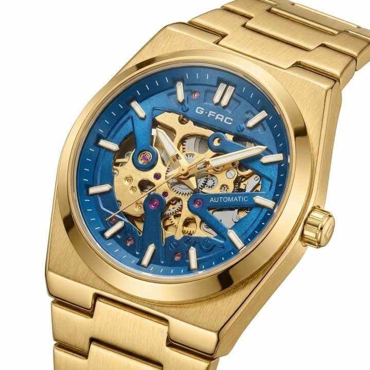 Reloj G-force At303a Automatico De Acero + Estuche Premium