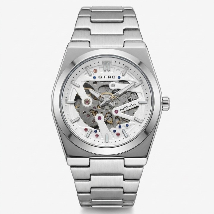 Reloj G-force At303a Automatico De Acero + Estuche Premium