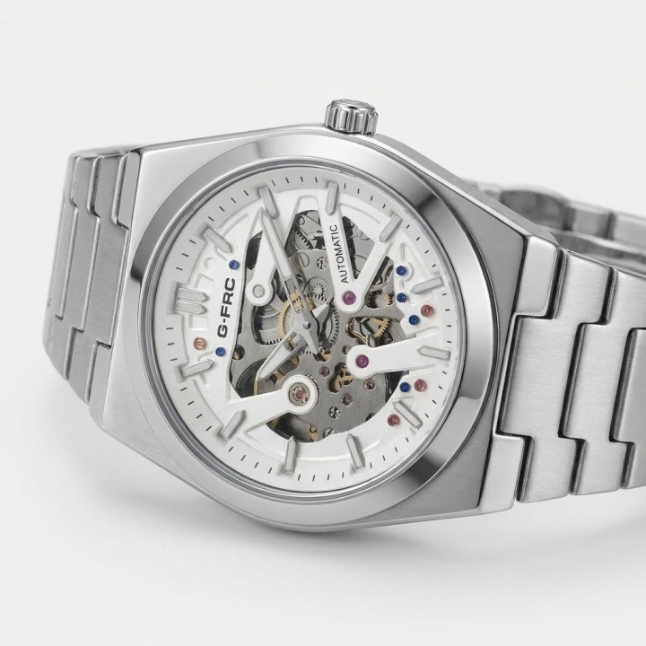 Reloj G-force At303a Automatico De Acero + Estuche Premium