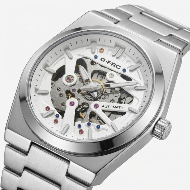 Reloj G-force At303a Automatico De Acero + Estuche Premium