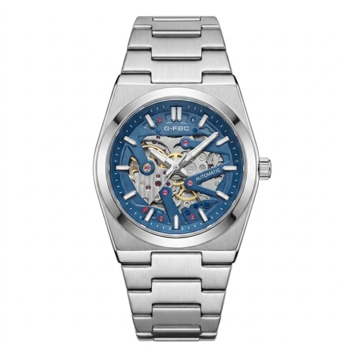 Reloj G-force At303a Automatico De Acero + Estuche Premium