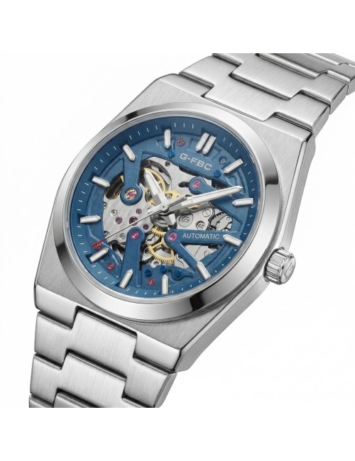 Reloj G-force At303a Automatico De Acero + Estuche Premium