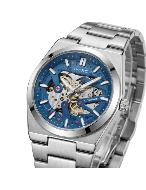 Reloj G-force At303a Automatico De Acero + Estuche Premium